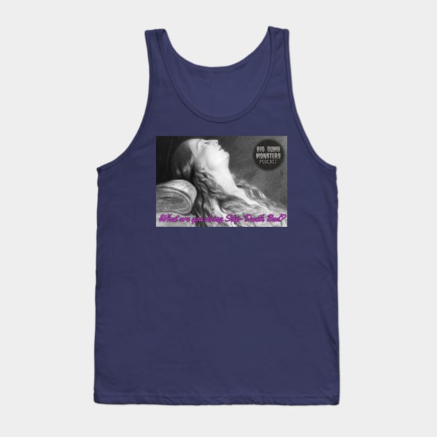 Big Dumb Monsters Death Bed Tank Top by Big Dumb Monsters